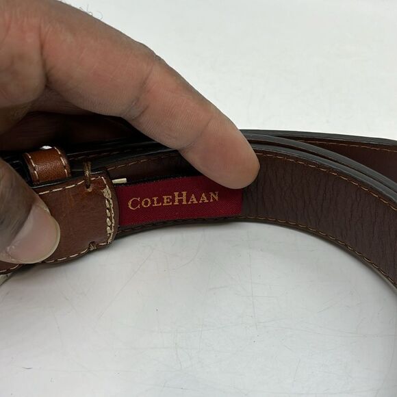 MENS GENUINE LEATHER DRESS BELTS COLE HAAN FTL-09-085 - Picture 6 of 6